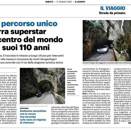 Casa Nel Borgo - Il Gufo Apartment Tremosine Luaran gambar